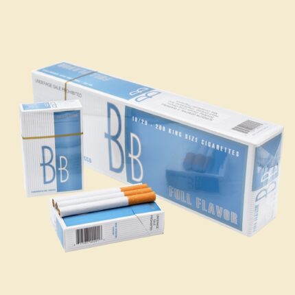 BB Full Flavor carton and pack – buy native cigarettes online at NativeNic Canada