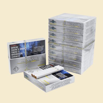 Classic Extra Lights carton and pack – buy native cigarettes online at NativeNic Canada