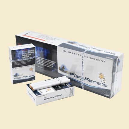 PlayFare's Light carton and pack – buy native cigarettes online at NativeNic Canada