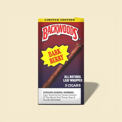 Dark Berry Backwoods 5-pack natural leaf cigars – buy online at NativeNic Canada