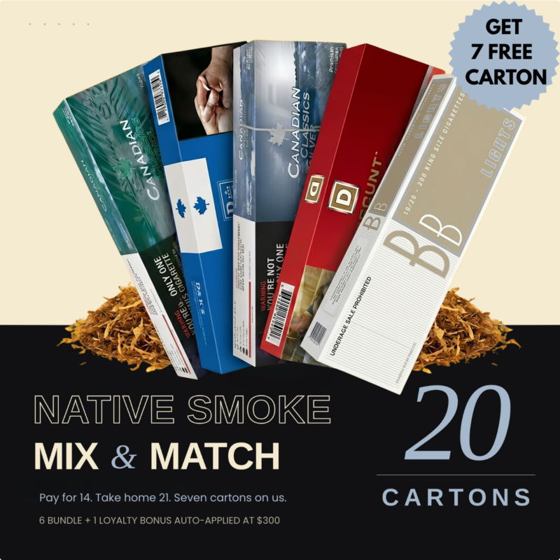 Mix & Match 20 Cartons