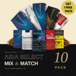 Mix & Match 10 Asia Select packs — Mevius Camel Asian imports, buy 9 get 1 free tasting bundle