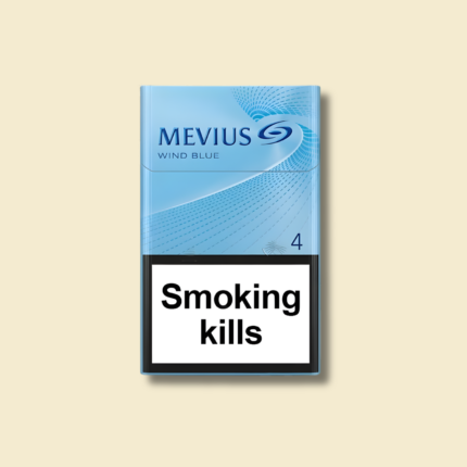 Mevius Wind Blue 4MG premium import cigarettes pack – buy online at NativeNic Canada