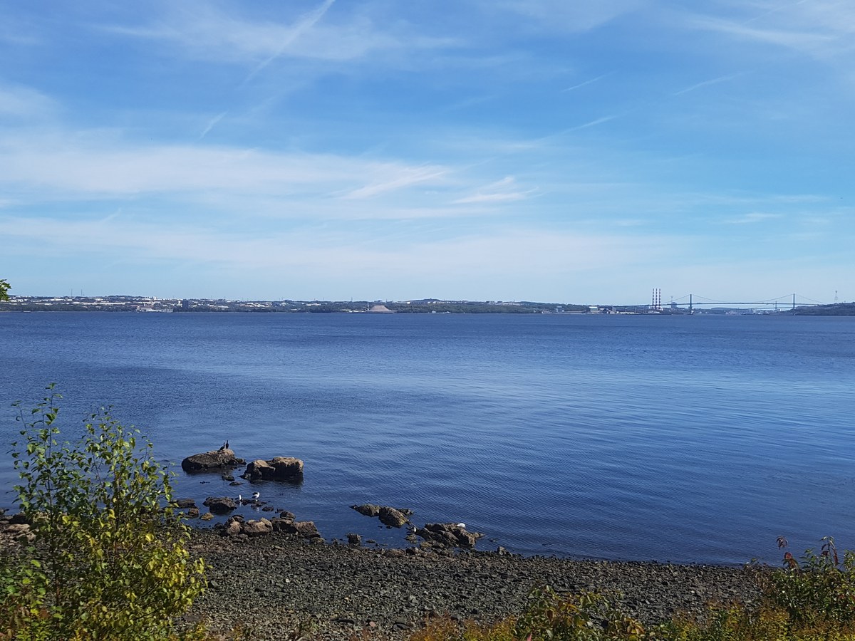 Bedford along the Bedford Basin shoreline north of Halifax peninsula