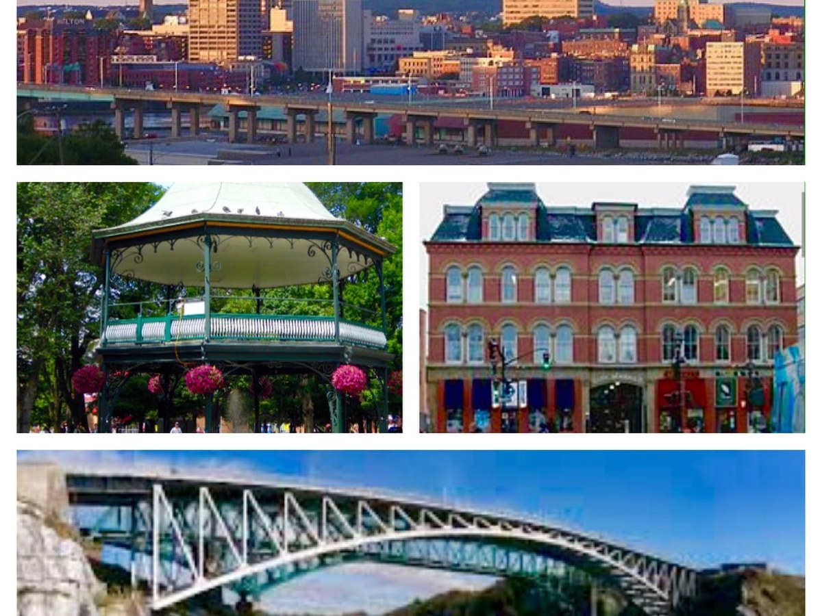 Uptown Saint John — Market Square and King Street core on the Bay of Fundy