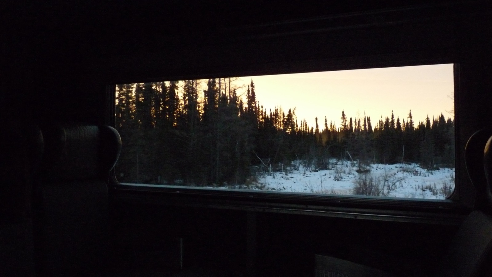 Boreal forest along the Hudson Bay Railway corridor near Thompson, Manitoba — Burntwood neighborhood