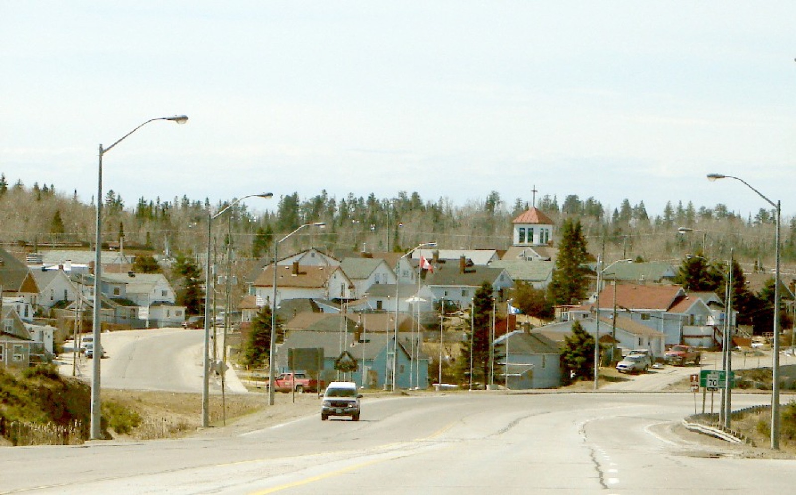 Schumacher, Timmins — historic gold-mining heritage village east of downtown