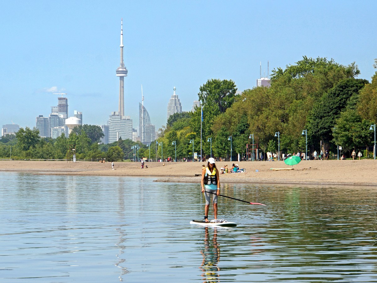 East End Toronto Beaches Leslieville Riverdale along Queen East and Lake Ontario