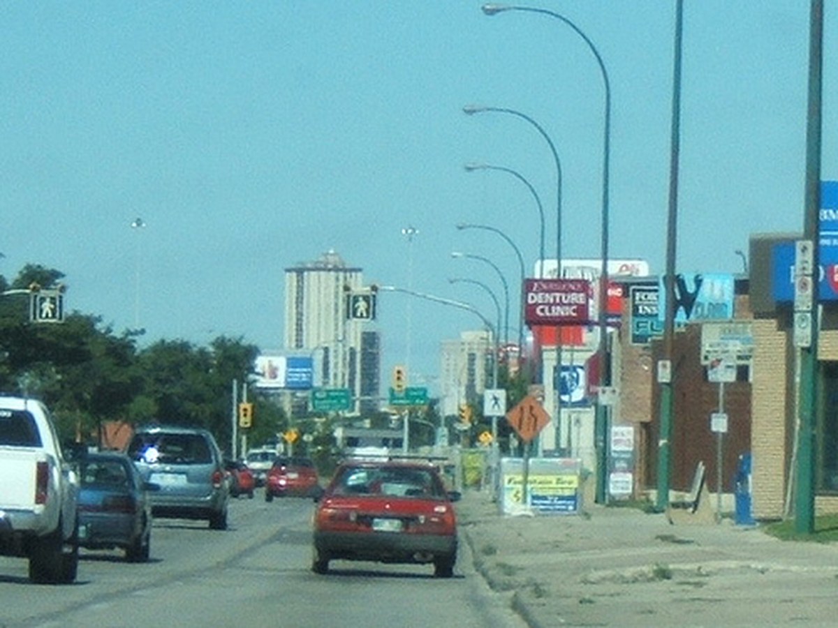 River Heights along Wellington Crescent and the Assiniboine south of downtown Winnipeg